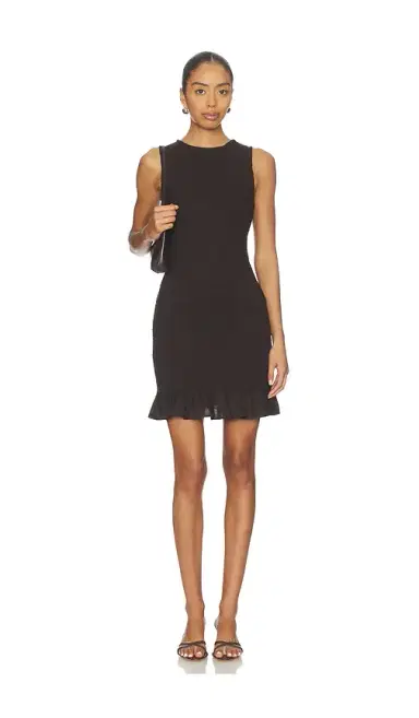 Onia Air Linen Smocked Boatneck Dress | Thumbnail 1