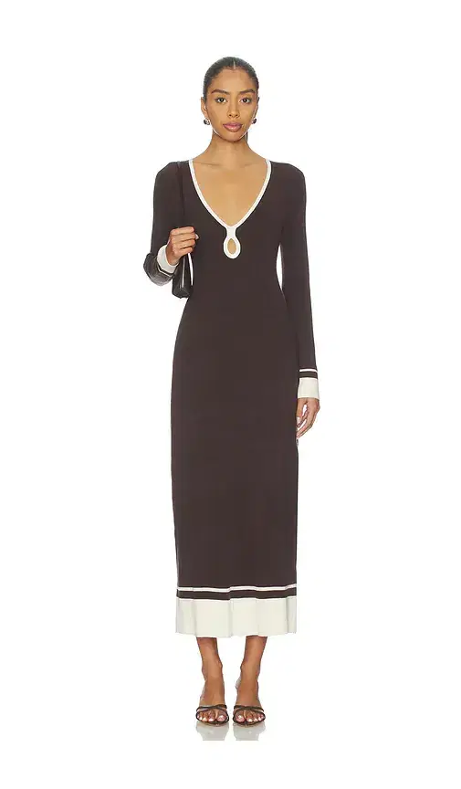 Onia Linen Tencel Maxi Dress