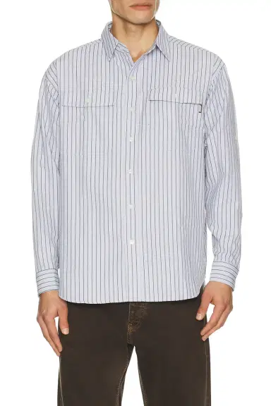 Metalwood Studio Seersucker Fishing Shirt | Thumbnail 3