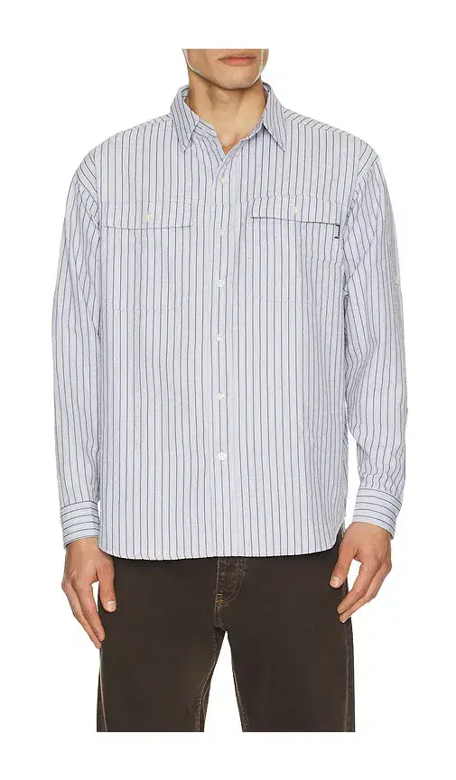 Seersucker Fishing Shirt