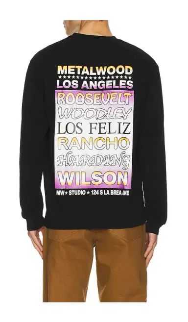 Metalwood Studio Flyer Long Sleeve Tee | Thumbnail 1 Metalwood Studio Flyer Long Sleeve Tee | Thumbnail 1