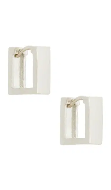 LOUPN Square Hoop Earrings | Thumbnail 1
