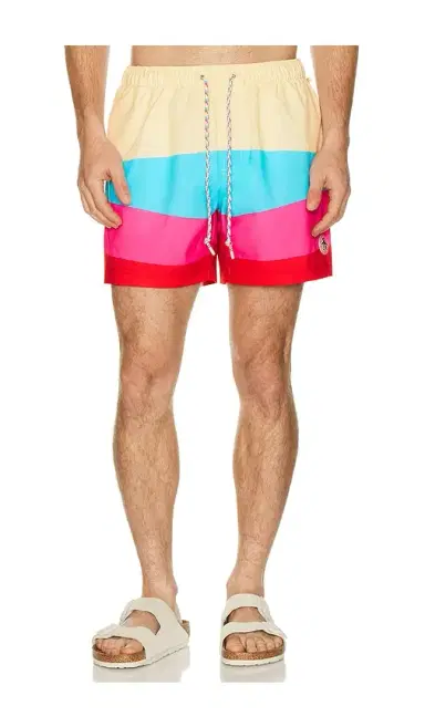 Original Penguin 5 Box Rec Degrade Swim Shorts | Thumbnail 1