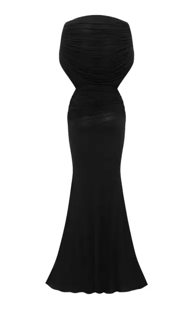 Alex Perry Draped Capelet Maxi Dress | Thumbnail 3