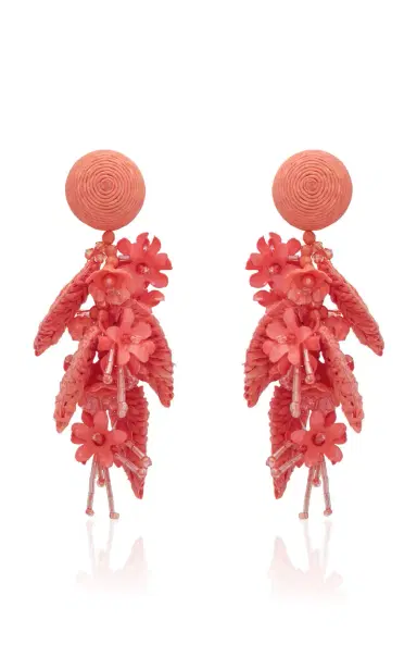 Oscar de la Renta Tassel Bouquet Earrings 3 | Thumbnail 1