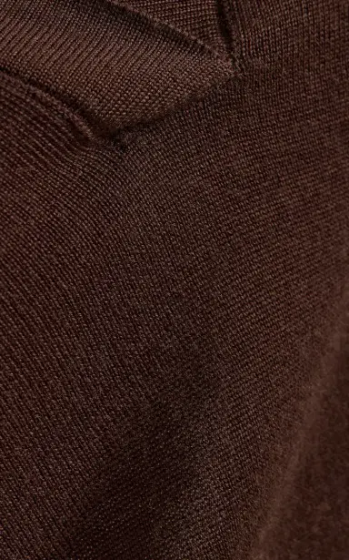Oscar de la Renta Cropped Wool Sweater | Thumbnail 7 Oscar de la Renta Cropped Wool Sweater | Thumbnail 7
