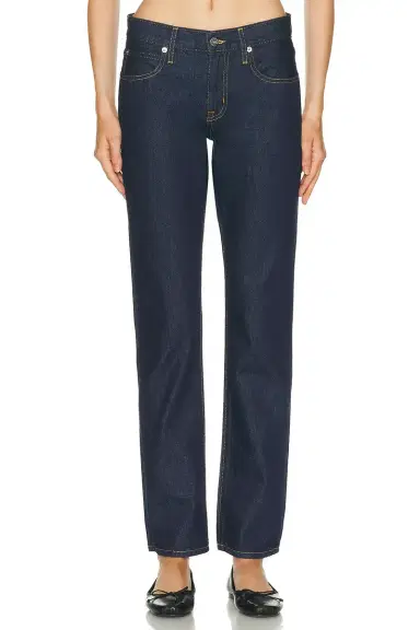 SLVRLAKE Isabel Low Rise Slim Leg | Thumbnail 1