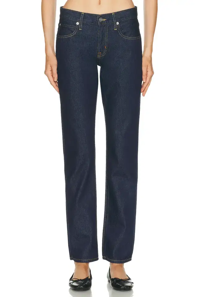 SLVRLAKE Isabel Low Rise Slim Leg