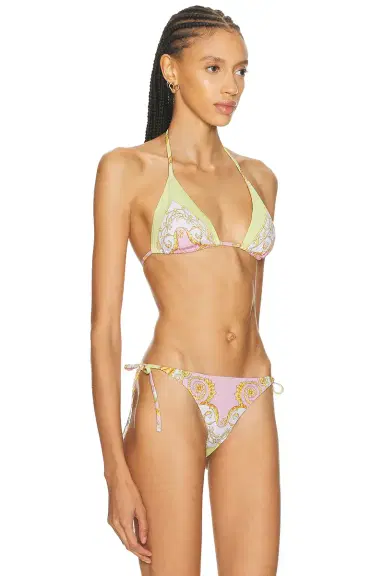 Versace Tie Bikini Top | Thumbnail 2