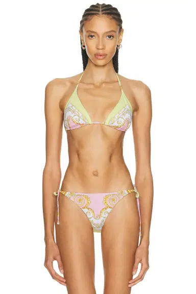 Versace Tie Bikini Top | Thumbnail 1