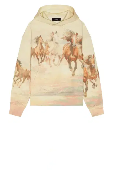 Amiri Horses Oversized Hoodie | Thumbnail 5