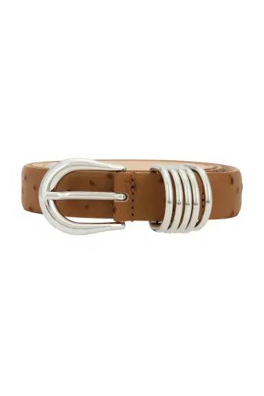 Déhanche Hollyhock Ostrich Belt | Thumbnail 3 Déhanche Hollyhock Ostrich Belt | Thumbnail 3