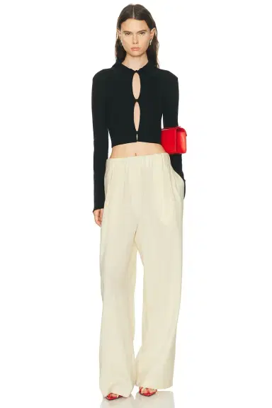 Jil Sander Wide Leg Trouser | Thumbnail 5 Jil Sander Wide Leg Trouser | Thumbnail 5