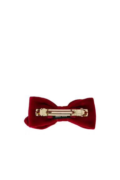 Miu Miu Velluto Hair Clip | Thumbnail 2