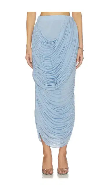 Magda Butrym Draped Midi Skirt | Thumbnail 1 Magda Butrym Draped Midi Skirt | Thumbnail 1