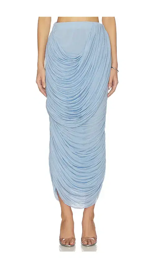 Magda Butrym Draped Midi Skirt