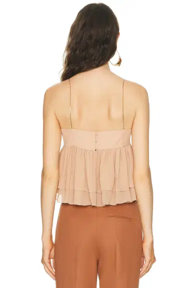Chloé Ruffled Tank Top | Thumbnail 3 Chloé Ruffled Tank Top | Thumbnail 3