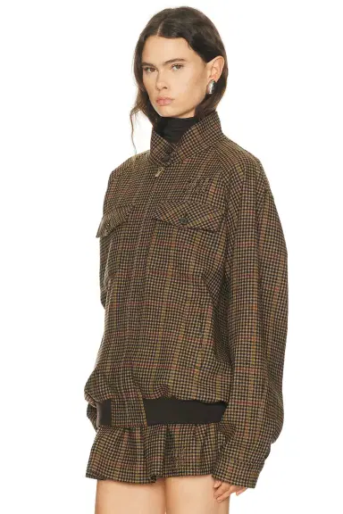 Miu Miu Pied De Poule Jacket | Thumbnail 3