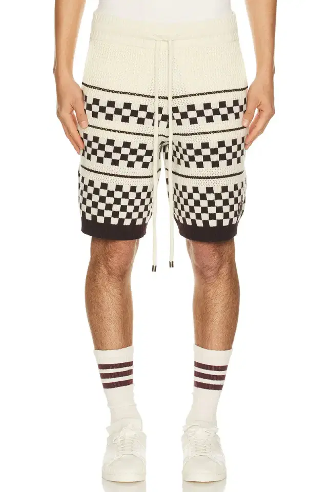 Amiri Checkered Mesh Short