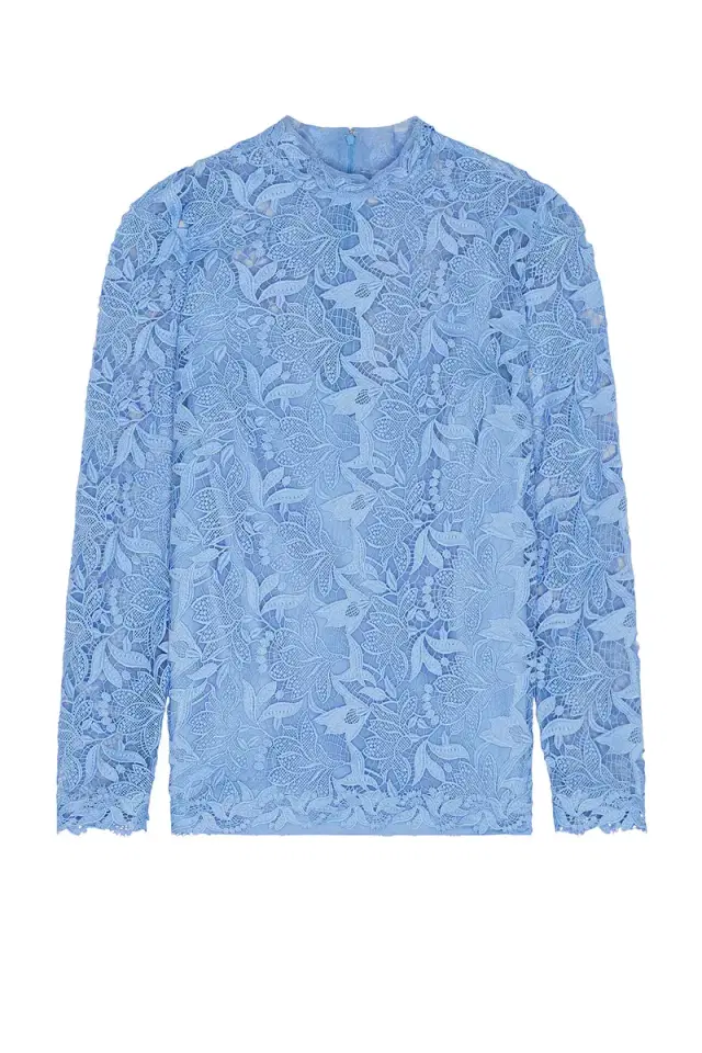 Carolina Herrera Mock Neck Top