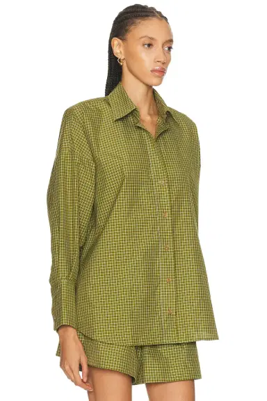 Brandon Maxwell Harvey Boyfriend Shirt | Thumbnail 2