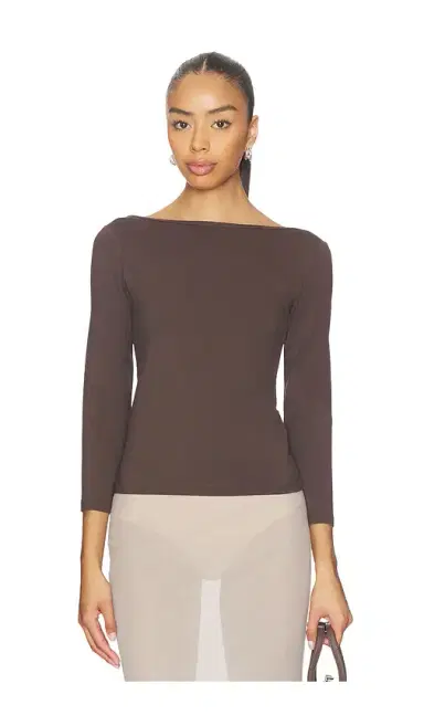 St. Agni Soft Jersey Ballerina Top | Thumbnail 1