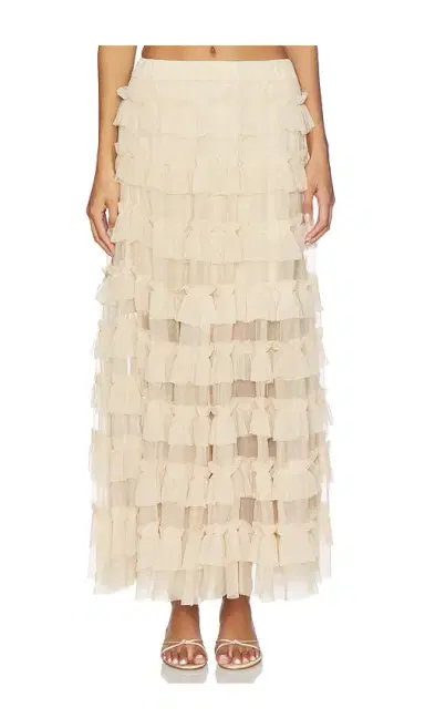 AllSaints Aude Ruffle Skirt | Thumbnail 1