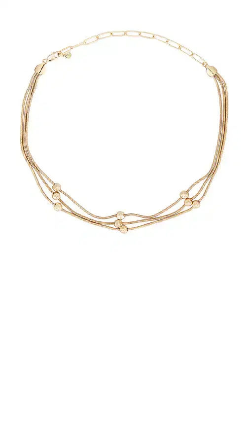 Ettika Molten Snake Chain Necklace