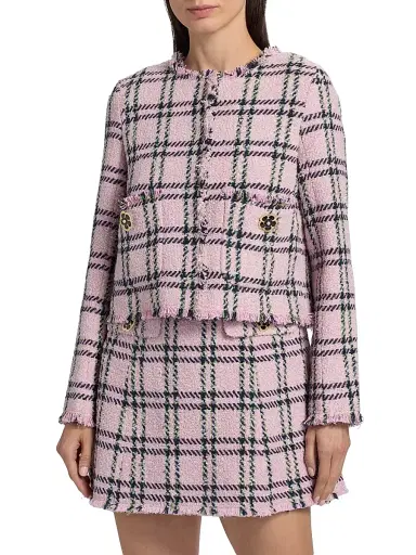 Cara Cara Women's Waylin Plaid Jacket | Thumbnail 3 Cara Cara Women's Waylin Plaid Jacket | Thumbnail 3