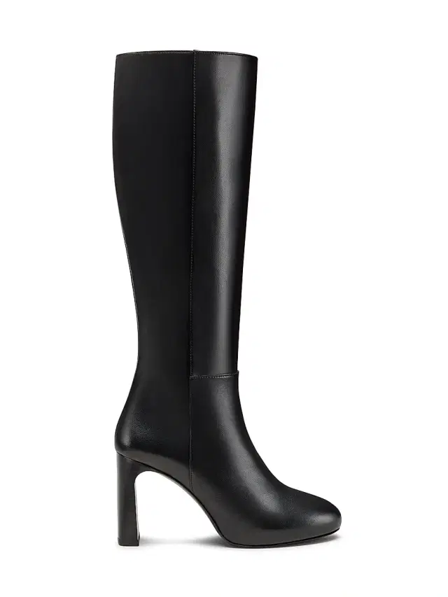 Stuart Weitzman Women's Babette 0MM Platform Zip Leather Knee Boots - Black