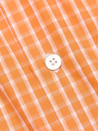 Kiton Men's Check Cotton Shirt | Thumbnail 7