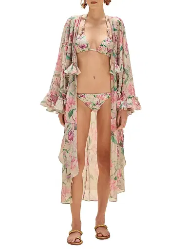 PatBo Women's Honey Flower Long Robe | Thumbnail 3 PatBo Women's Honey Flower Long Robe | Thumbnail 3