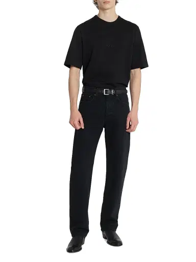 Saint Laurent Men's Cotton T-Shirt - Noir - Size XS | Thumbnail 7 Saint Laurent Men's Cotton T-Shirt - Noir - Size XS | Thumbnail 7