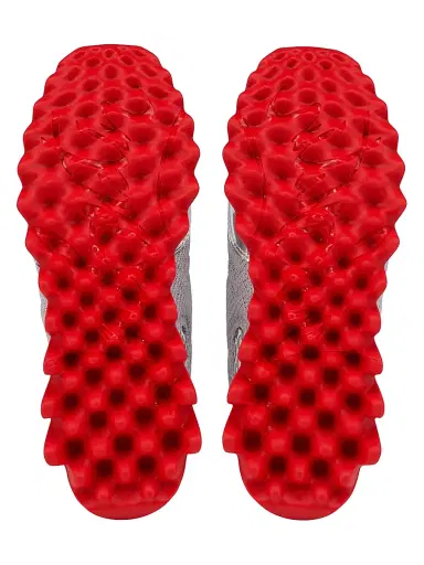 Christian Louboutin Little's Boy's & Boy's Mini Shark Sneakers - Silver 3.5 (Child) | Thumbnail 5