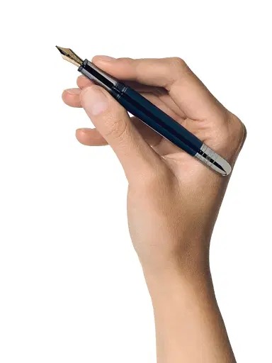 Montblanc Meisterstück Around The World In 80 Days Doué Classique Fountain Pen - Blue | Thumbnail 2 Montblanc Meisterstück Around The World In 80 Days Doué Classique Fountain Pen - Blue | Thumbnail 2