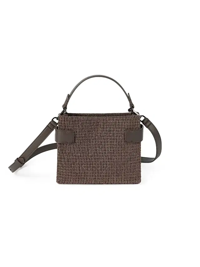 Brunello Cucinelli Women's Essence  Top Handle Bag in Riding Leather - Brown