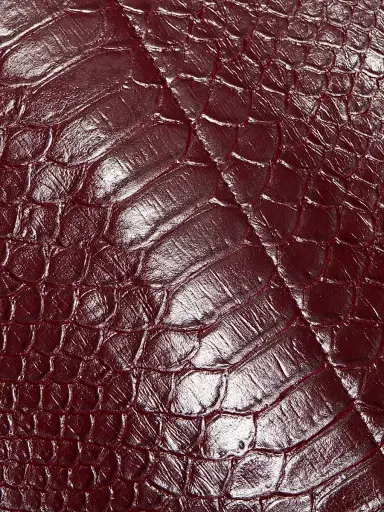 Tom Ford Women's Snake-Embossed Leather Biker Coat | Thumbnail 7