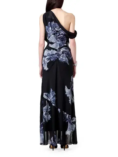 NICHOLAS Women's Elza Floral One-Shoulder Maxi Dress - Azalea Floral | Thumbnail 4 NICHOLAS Women's Elza Floral One-Shoulder Maxi Dress - Azalea Floral | Thumbnail 4