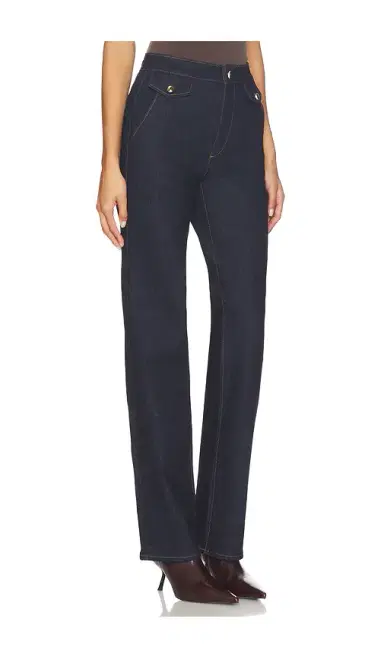 PAIGE Stevie Jeans With Trouser Flap Pockets | Thumbnail 2