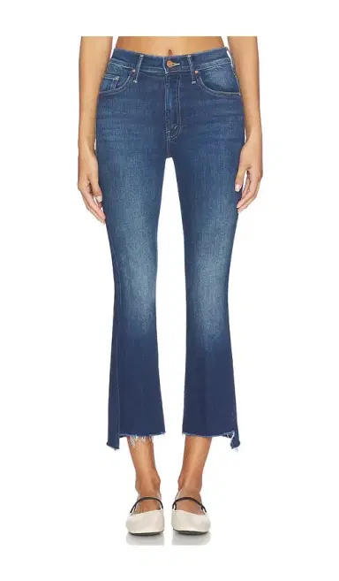MOTHER The Insider Crop Step Hem Jeans | Thumbnail 1 MOTHER The Insider Crop Step Hem Jeans | Thumbnail 1