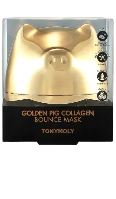TONYMOLY Golden Pig Collagen Bounce Mask | Thumbnail 2 TONYMOLY Golden Pig Collagen Bounce Mask | Thumbnail 2