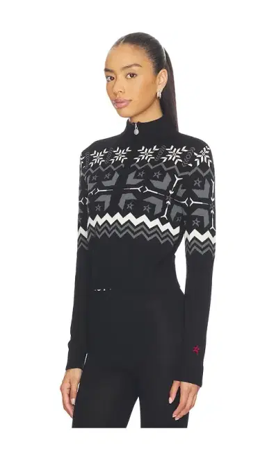 Perfect Moment Nordic Merino Wool Half-zip Sweater | Thumbnail 2