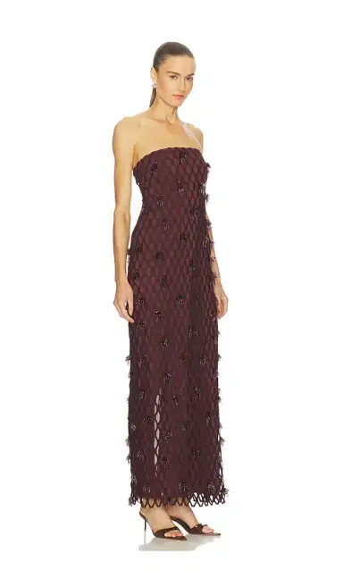 SIMKHAI Iridessa Bustier Gown | Thumbnail 2 SIMKHAI Iridessa Bustier Gown | Thumbnail 2