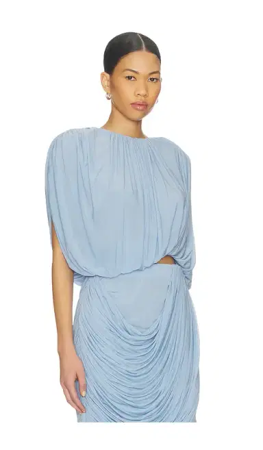 Magda Butrym Draped Blouse | Thumbnail 7 Magda Butrym Draped Blouse | Thumbnail 7