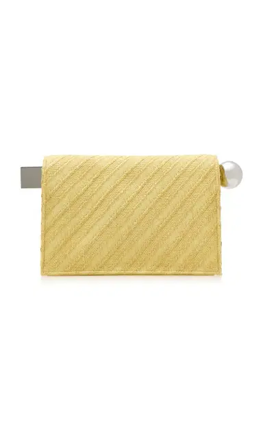 Jacquemus The Round Carré Cotton Clutch | Thumbnail 3 Jacquemus The Round Carré Cotton Clutch | Thumbnail 3