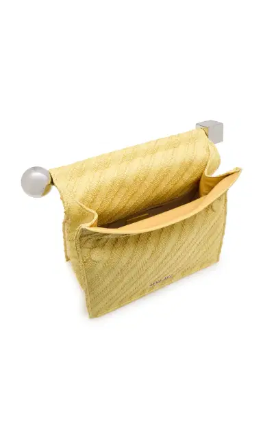 Jacquemus The Round Carré Cotton Clutch | Thumbnail 4 Jacquemus The Round Carré Cotton Clutch | Thumbnail 4
