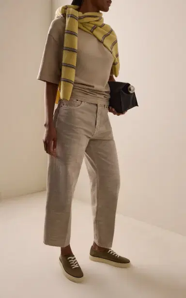Jacquemus The Fefe Cotton Sneakers | Thumbnail 3 Jacquemus The Fefe Cotton Sneakers | Thumbnail 3