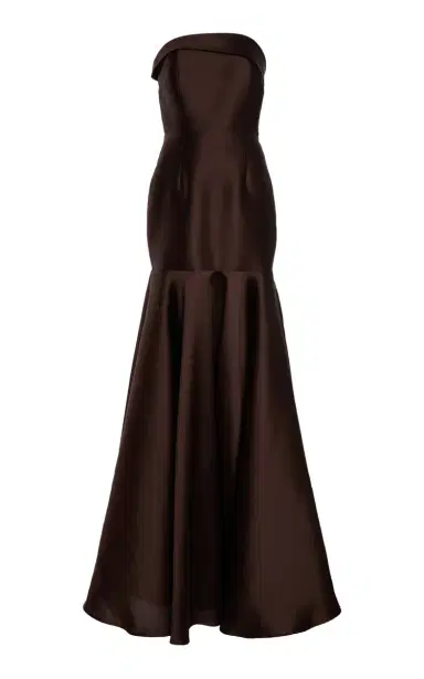 Greta Constantine Jabiru Satin Drop Waist Gown | Thumbnail 6 Greta Constantine Jabiru Satin Drop Waist Gown | Thumbnail 6