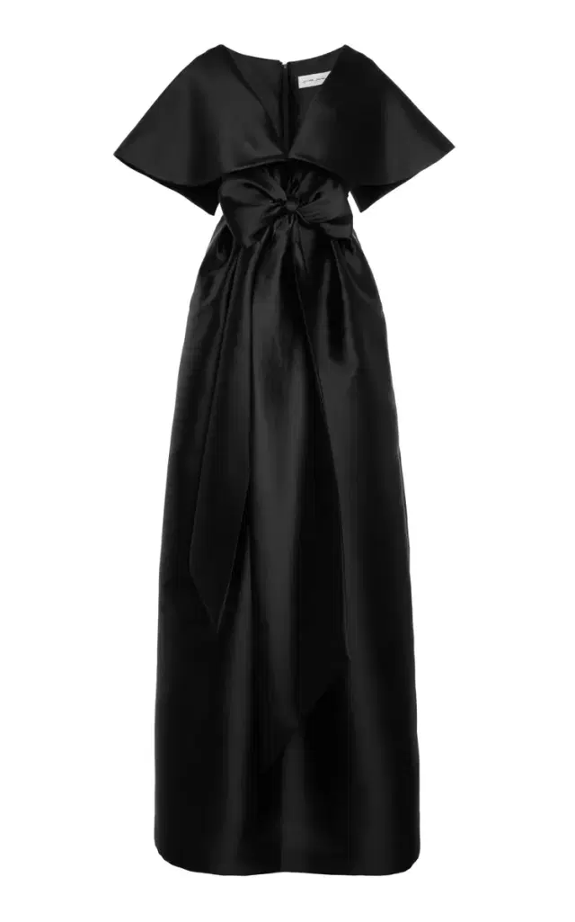 GRETA CONSTANTINE Osprey Satin Gown