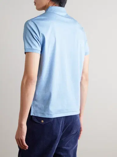 Polo Ralph Lauren Logo-Embroidered Cotton-Jersey Polo Shirt - Men | Thumbnail 4 Polo Ralph Lauren Logo-Embroidered Cotton-Jersey Polo Shirt - Men | Thumbnail 4